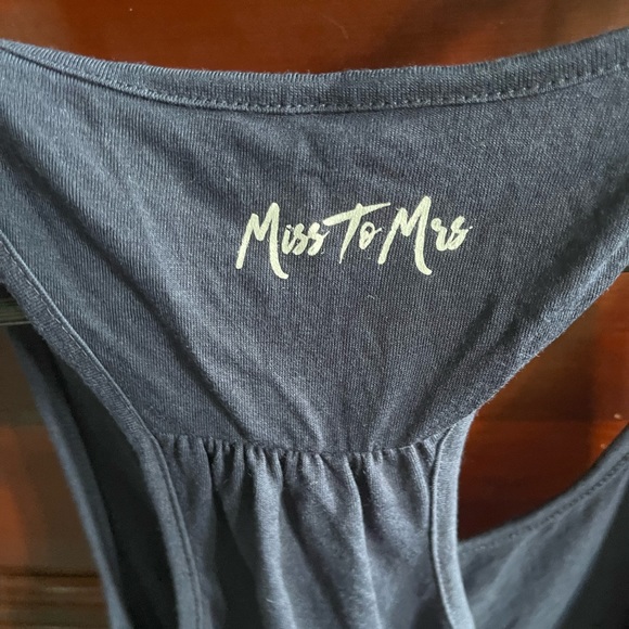 Miss to Mrs tank top - Picture 4 of 4